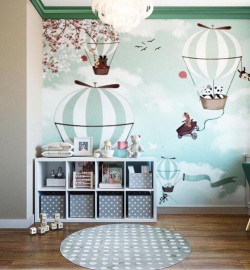 Замечательный проект детской комнаты для маленькой принцессы. 04