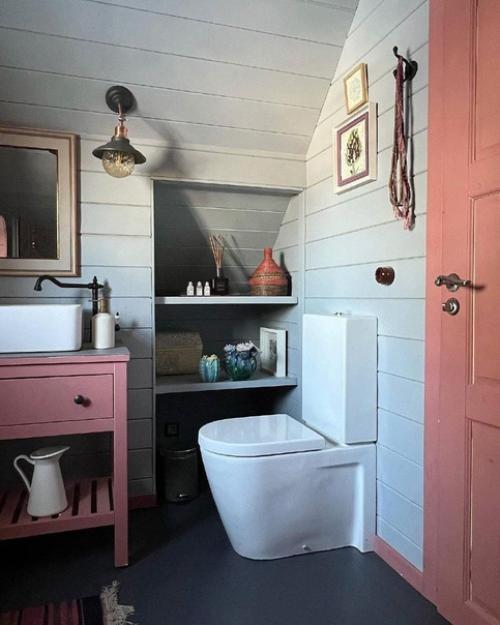 Ванная комната на мансарде. 04