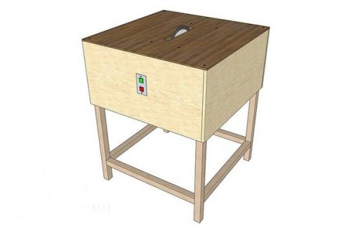 Стол для циркулярной пилы. 04