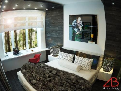 Холостяцкие апартаменты 1 к. кв. 04