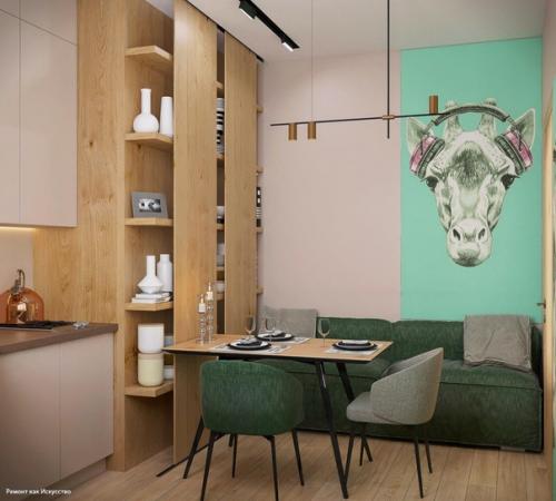 Дизайн - проект двухуровневой квартиры в стиле лофт для холостяка. 05