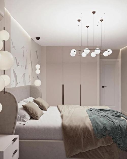 Замечательный дизайн - проект спальни. 03