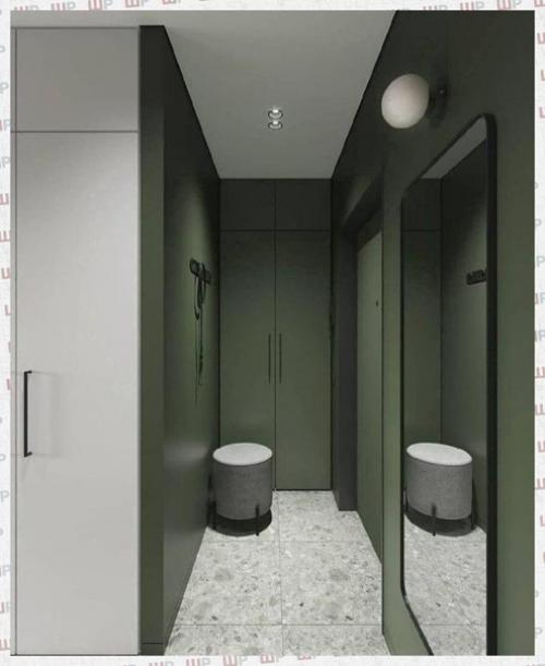 Проект квартиры - студии 27 кв. 04