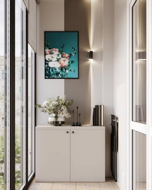 Небольшая подборка ярких современных балкончиков. 03