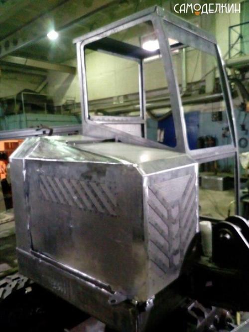 Вот такой мини экскаватор своими руками. 02