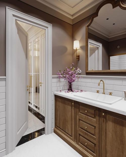 Стильная ванная комната. 01