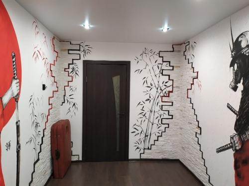 Ремонт в комнате сам сделал. 06