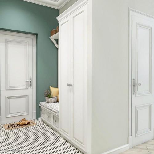 Дизайн - проект квартиры в очень нежной цветовой гамме. 05