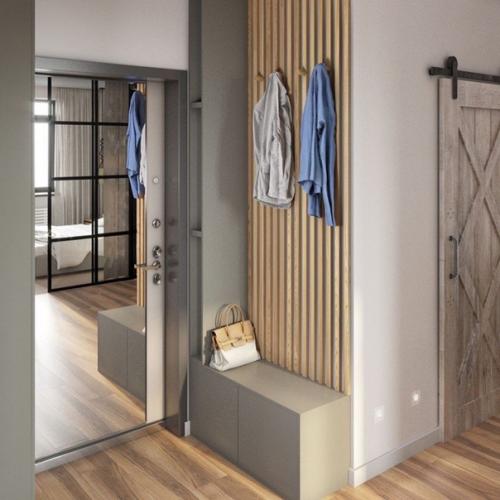 Замечательный дизайн - проект однушки, площадью 41 кв. 07