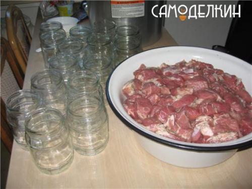 Рецепт домашней тушенки. 01 Рецепт домашней тушенки. 01