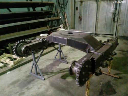 Вот такой мини экскаватор своими руками. 03