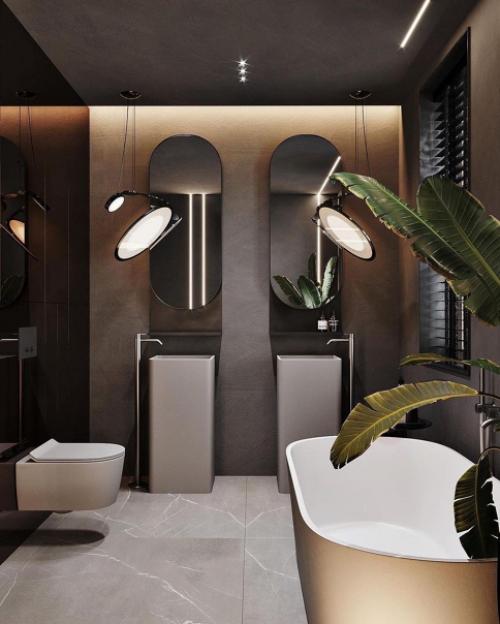 Очень интересный дизайн проект квартиры. 08