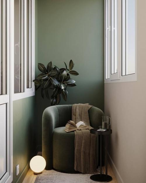 Небольшая подборка ярких современных балкончиков. 05