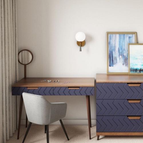 Замечательный дизайн - проект однушки, площадью 41 кв. 04