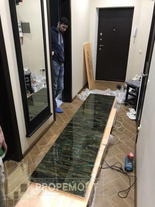 Муж сказал, что сделает фартук на кухню своими руками. 02