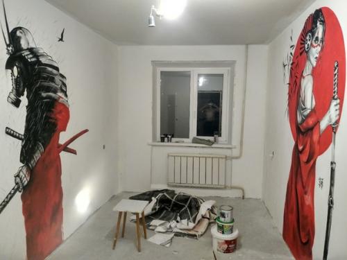 Ремонт в комнате сам сделал. 02