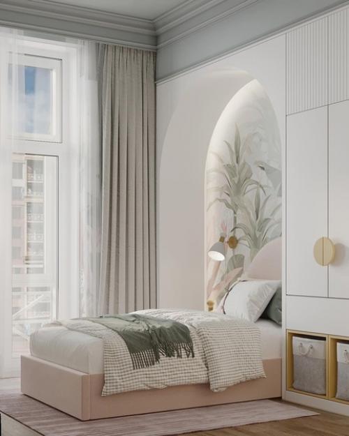 Детская комната, площадью 12 кв. 01