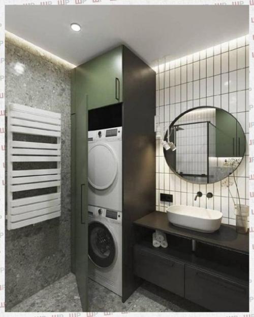 Проект квартиры - студии 27 кв. 03