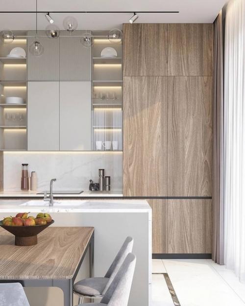 Интерьер загородного дома для постоянного проживания. 04