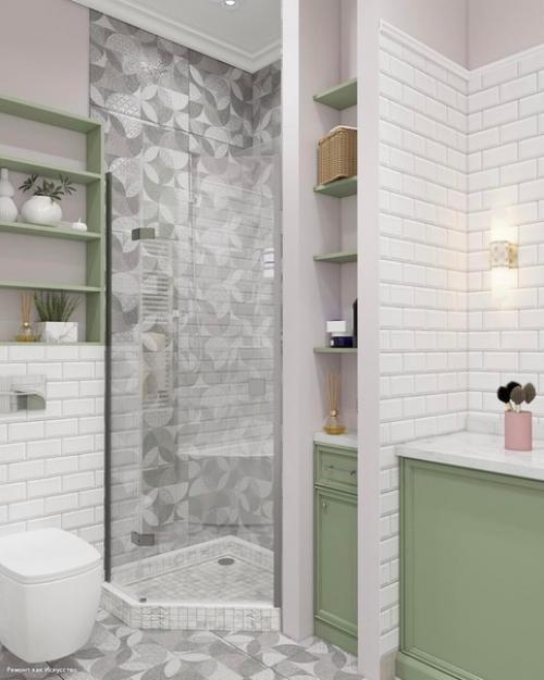 Дизайн - проект квартиры в очень нежной цветовой гамме. 08