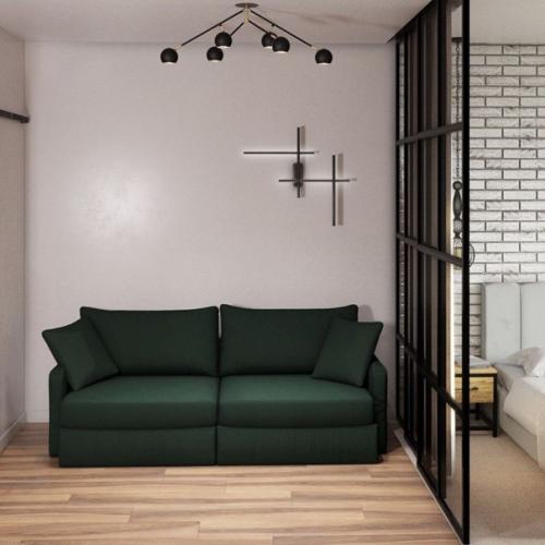 Замечательный дизайн - проект однушки, площадью 41 кв. 05