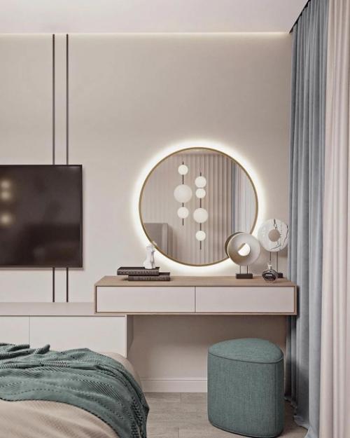 Замечательный дизайн - проект спальни. 04