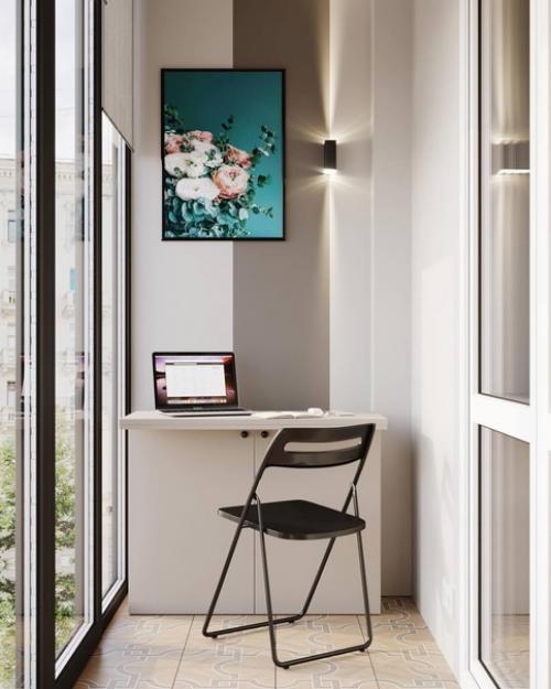 Небольшая подборка ярких современных балкончиков. 02