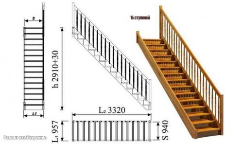 Как построить деревянную лестницу. 01