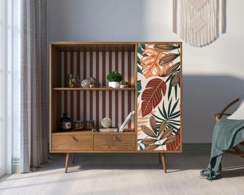 Идеи по перекрашиванию мебели середины прошлого века. 08