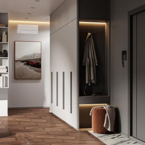 Ух какой стильный дизайн - проект квартиры. 08