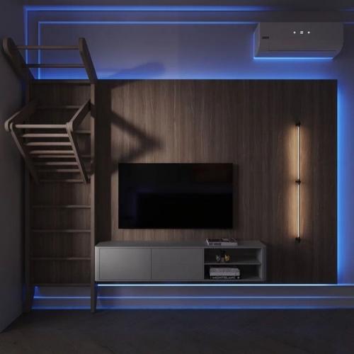 Интерьер стильной, современной и крутой комнаты для подростка. 04