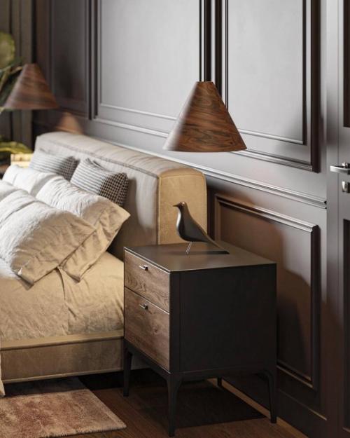 Тёплая и обволакивающая спальня Горячий Шоколад! 02