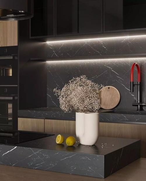 Стильный дизайн - проект квартиры с элементами лофта. 02