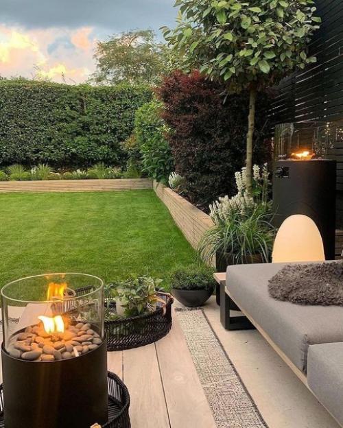 Ох какой стильный загородный дом. 09