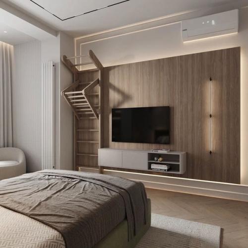 Интерьер стильной, современной и крутой комнаты для подростка. 03