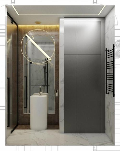 Стильная уютная квартира в Сочи, площадью 30 кв. 05