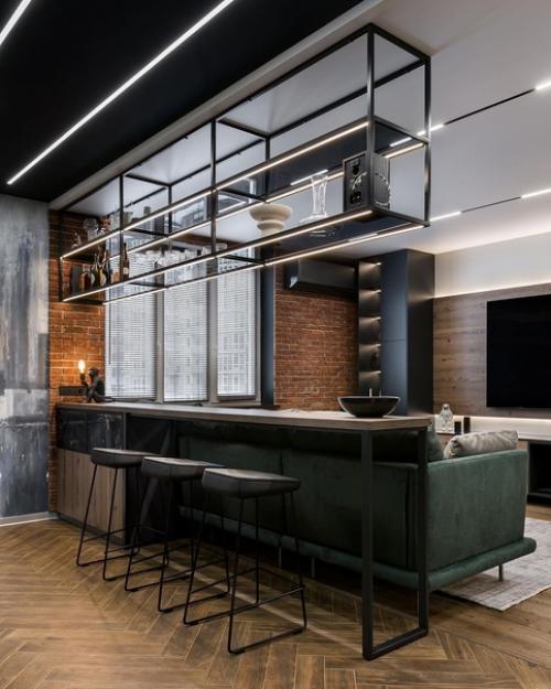 Часть 2. фото реализованного проекта квартиры в Москве. 02