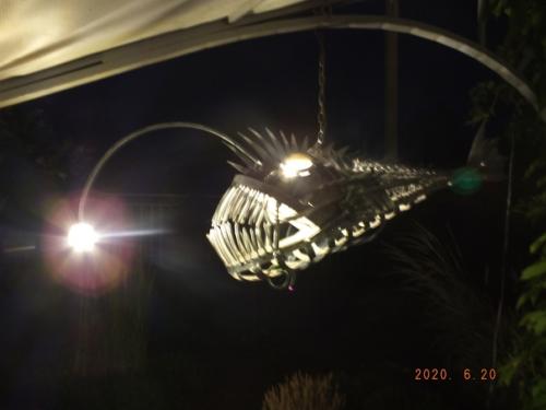 Вот такой светильник на дачу (в беседку. 04