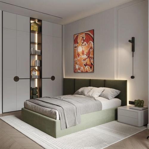 Интерьер стильной, современной и крутой комнаты для подростка. 05