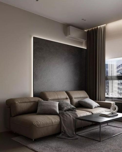 Стильный дизайн - проект квартиры с элементами лофта. 03