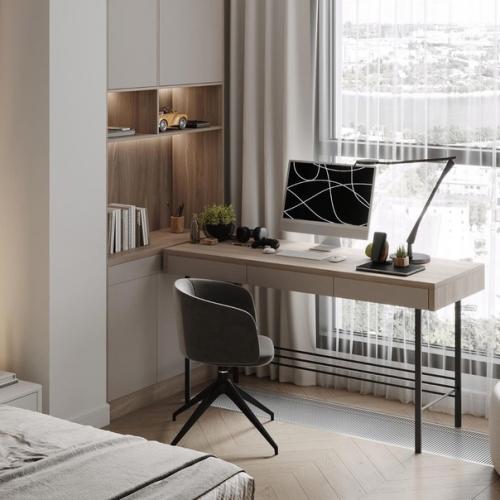 Интерьер стильной, современной и крутой комнаты для подростка. 08