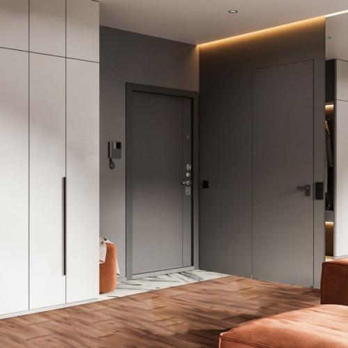 Ух какой стильный дизайн - проект квартиры. 07