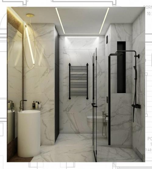 Стильная уютная квартира в Сочи, площадью 30 кв. 06