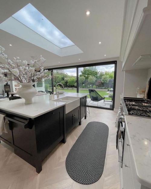 Ох какой стильный загородный дом. 04