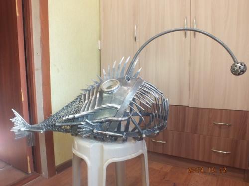 Вот такой светильник на дачу (в беседку. 01