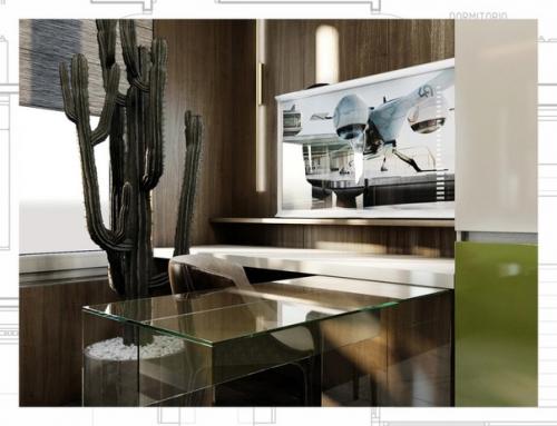 Стильная уютная квартира в Сочи, площадью 30 кв. 04