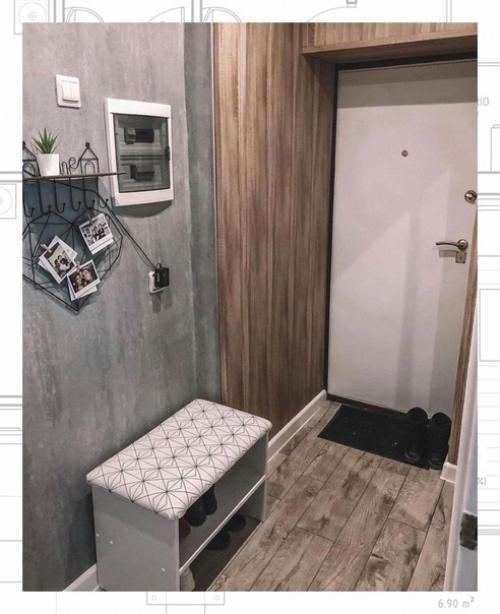 Потрясающий результат преображения маленькой однушки. 09