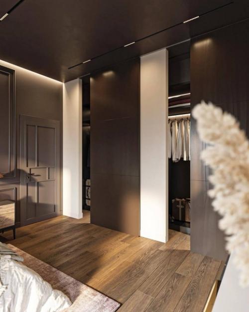 Тёплая и обволакивающая спальня Горячий Шоколад! 06