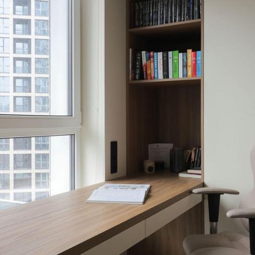 Рабочая зона и большой шкаф. 05