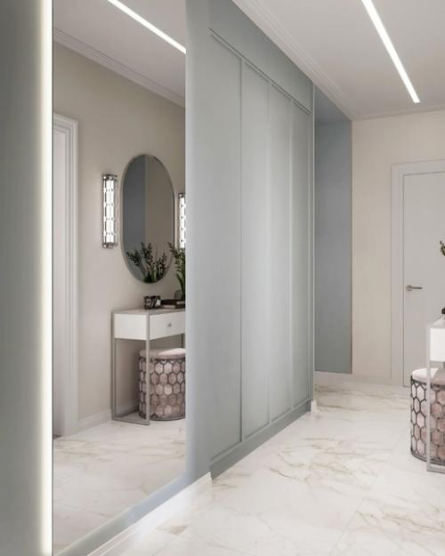 Прихожая, коридор и гардеробная. 06